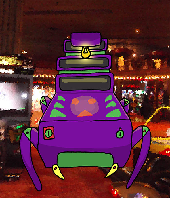 Scorpion pinball table