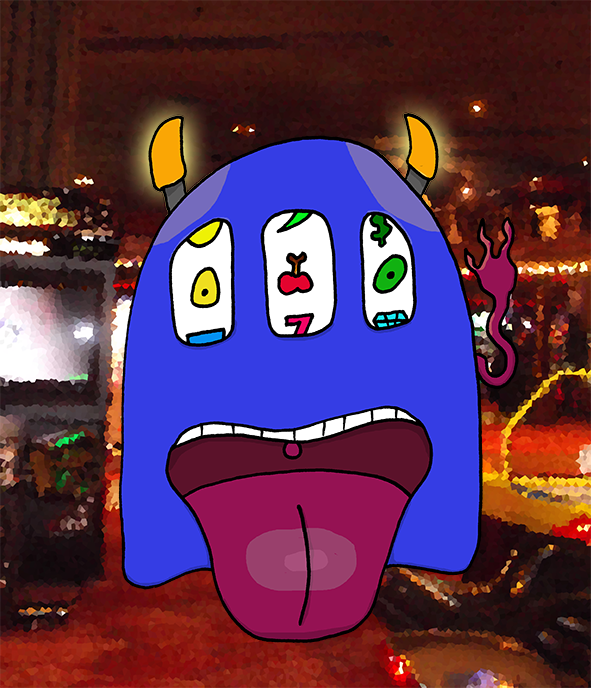 Fruit machine ghost